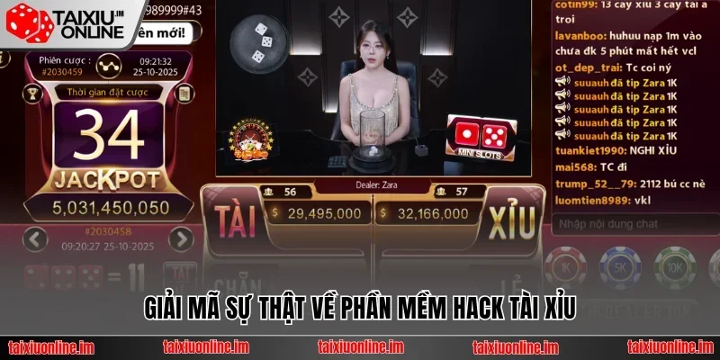 Giải mã sự thật về phần mềm hack Tài Xỉu
